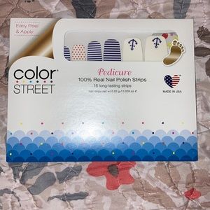 Retired Color street Pedi set